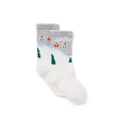 Gray Malin x Janie and Jack Après Ski Sock