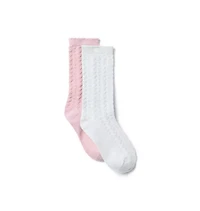 Sparkle Pointelle Sock 2-Pack
