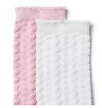 Sparkle Pointelle Sock 2-Pack