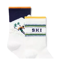 Ski Crew Sock 2-Pack