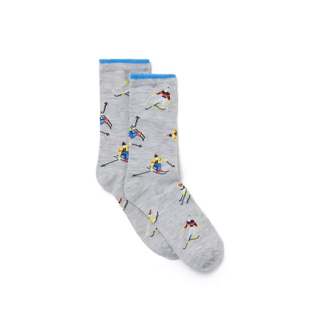 Gray Malin x Janie and Jack Skier Sock