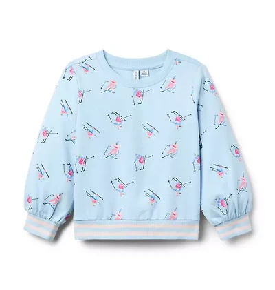 Skier Icon Sweatshirt