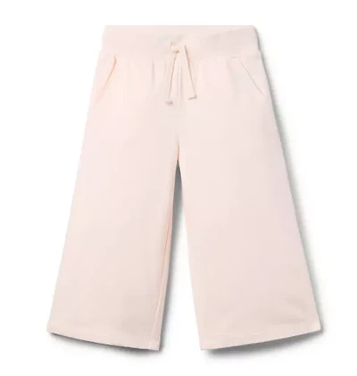 Wide Leg French Terry Pant