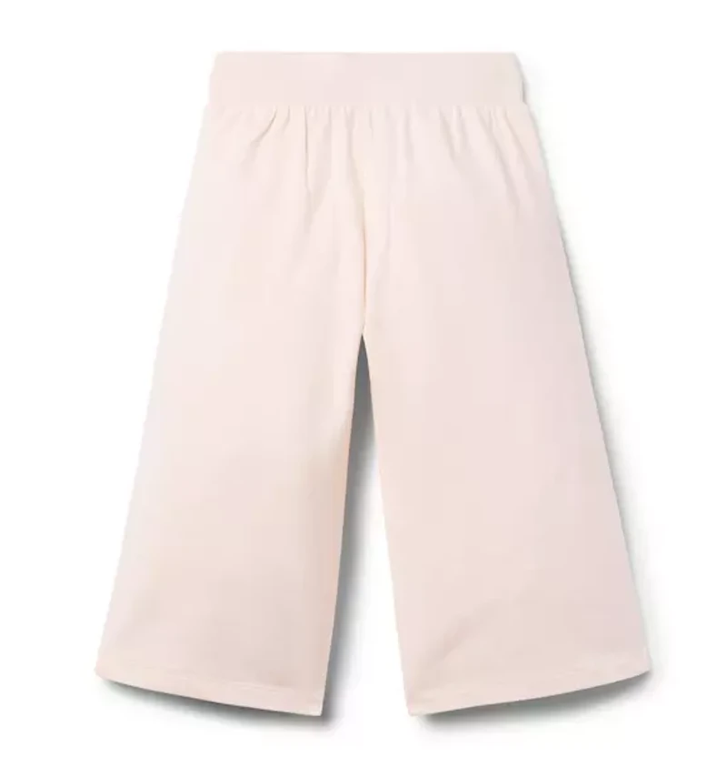 Wide Leg French Terry Pant