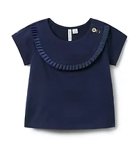 Pleated Trim Top