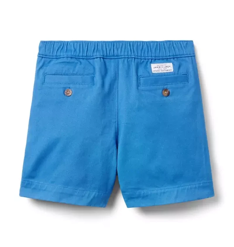 Twill Pull-On Short