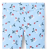 Cherry Flare Ponte Pant