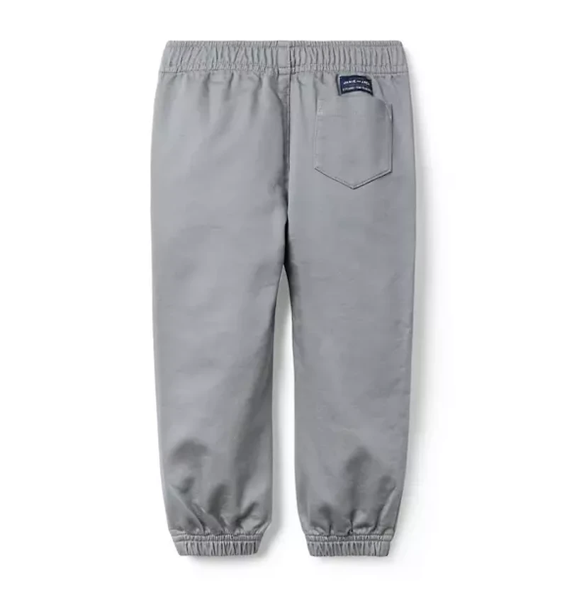 The Brushed Twill Jogger