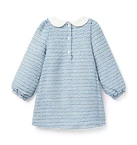 The Tweed Bow Collar Dress