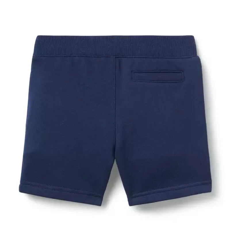 French Terry Pull-On Short
