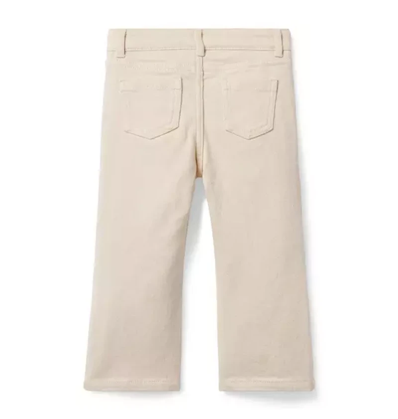 The Twill Flare Pant