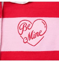 Striped Valentine Rugby Top