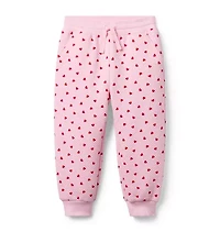 Heart Quilted Jogger