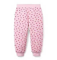 Heart Quilted Jogger