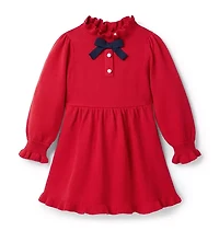Bow Sweater Dress