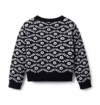 Floral Jacquard Sweater