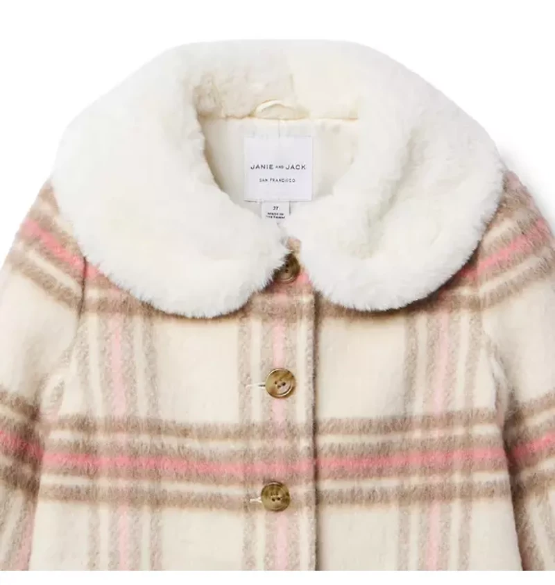 The Plaid Collared Coat