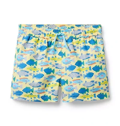 Recycled Fish Swim Trunk
