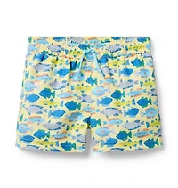 Recycled Fish Swim Trunk