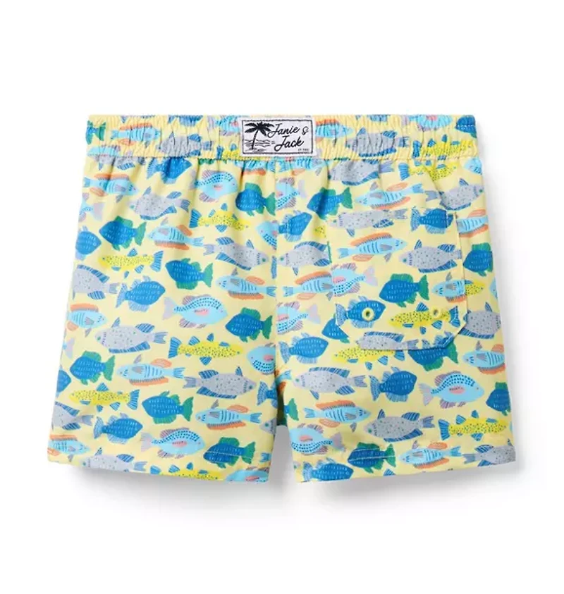 Recycled Fish Swim Trunk