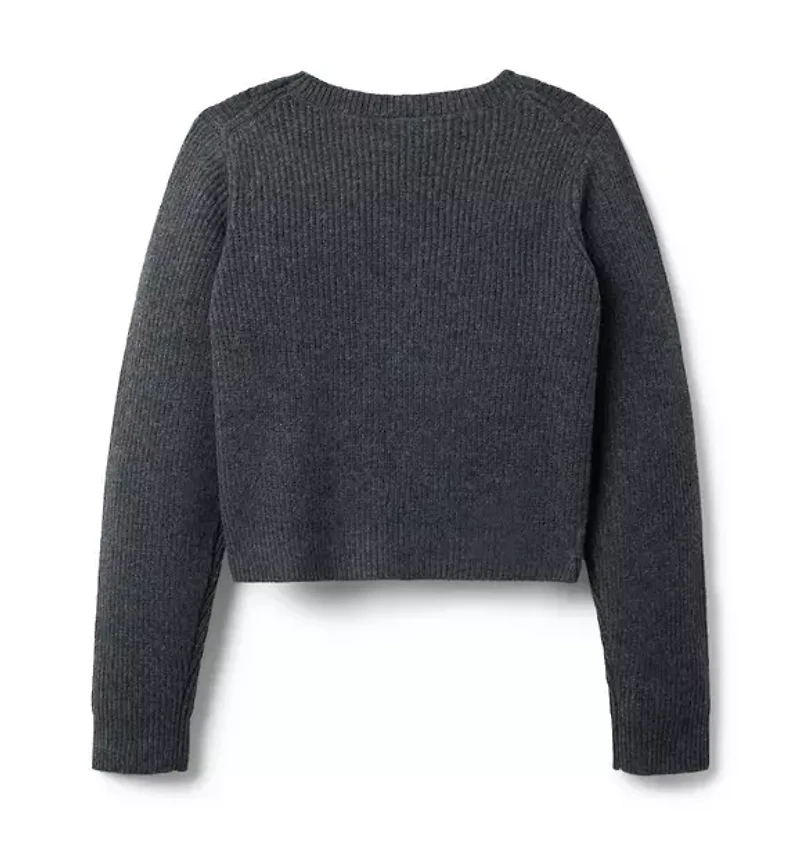 The Sequin Flower Sweater