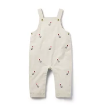 Baby Embroidered Elephant Overall
