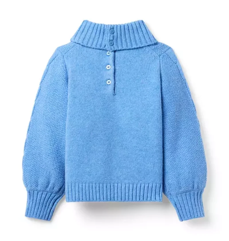 Cable Knit Turtleneck Sweater