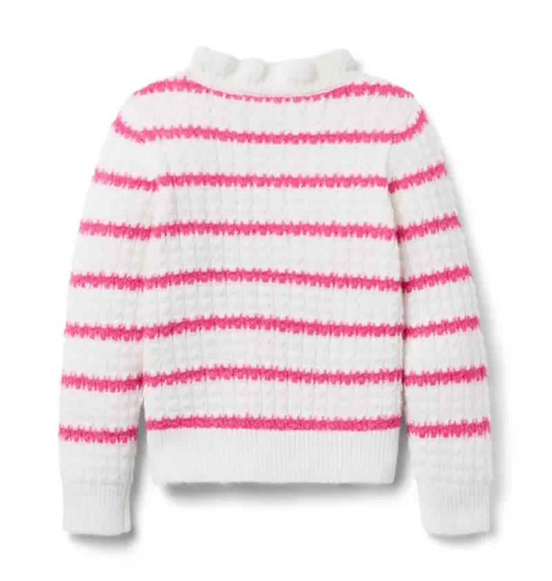 Textured Striped Sweater