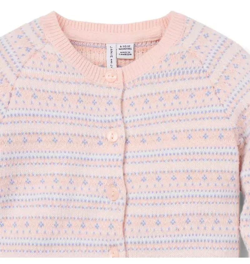 Baby Fair Isle Cardigan