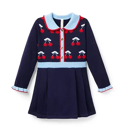 The Cherry Sweater Dress