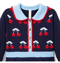 The Cherry Sweater Dress