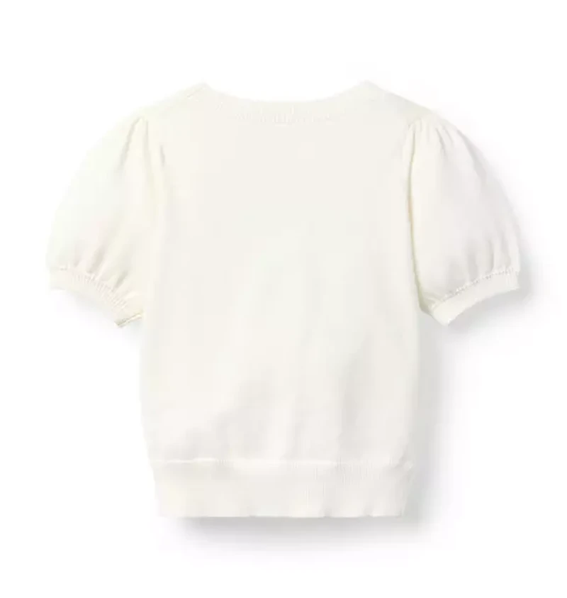 Palm Tree Sweater Top