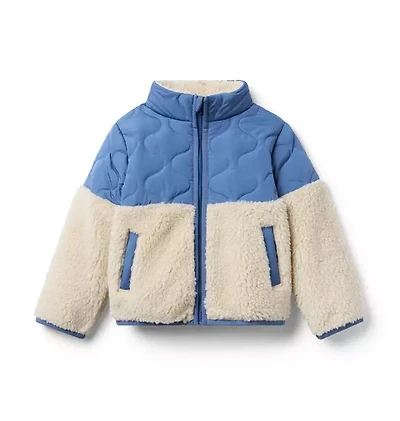 The Quilted Sherpa Jacket
