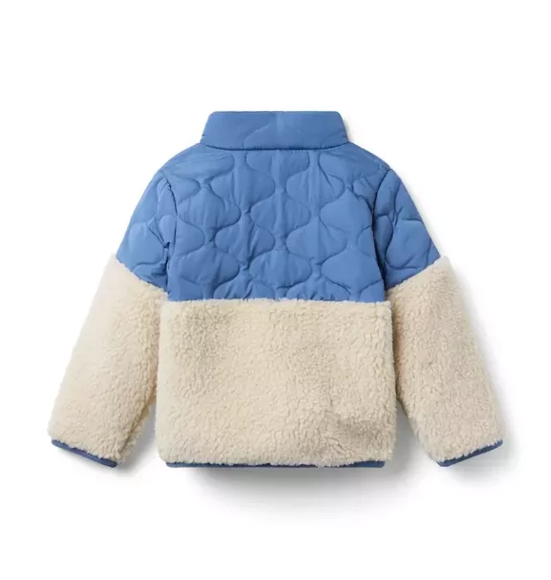 The Quilted Sherpa Jacket
