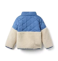 The Quilted Sherpa Jacket