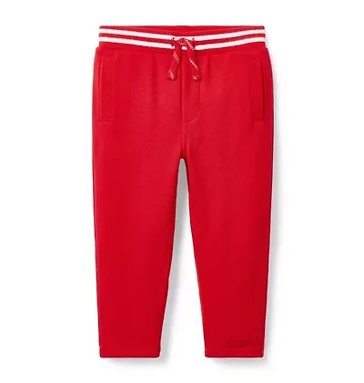 The Stripe French Terry Jogger