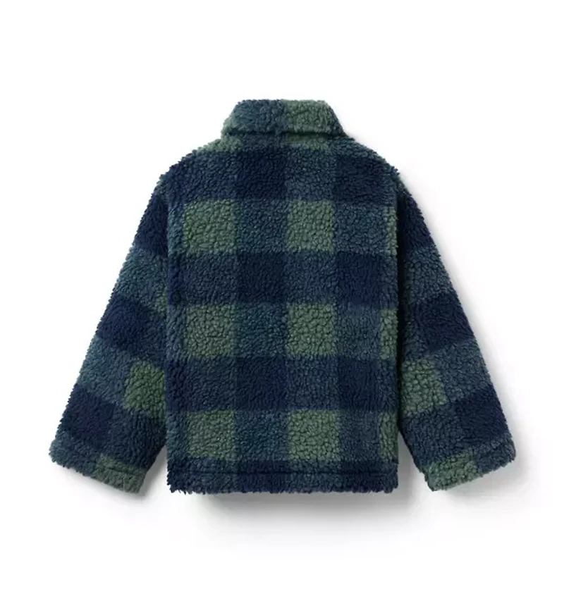 The Plaid Sherpa Jacket