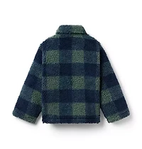 The Plaid Sherpa Jacket