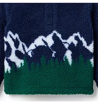Mountain Scenic Sherpa Sweatshirt