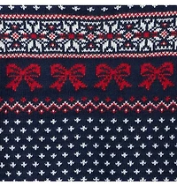 Bow Fair Isle Sweater
