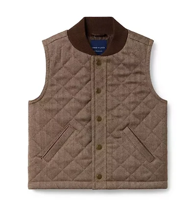 The Herringbone Vest