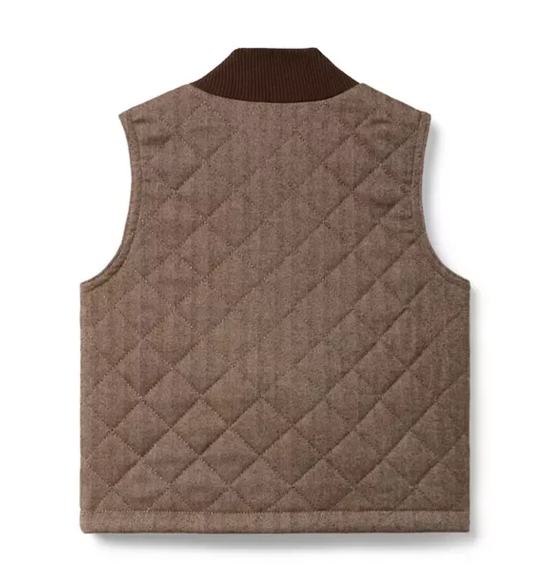 The Herringbone Vest