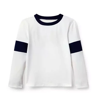 Recycled Stripe Rash Guard