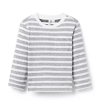 Textured Striped Tee