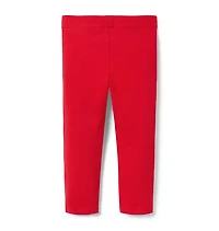 Button Cuff Ponte Pant