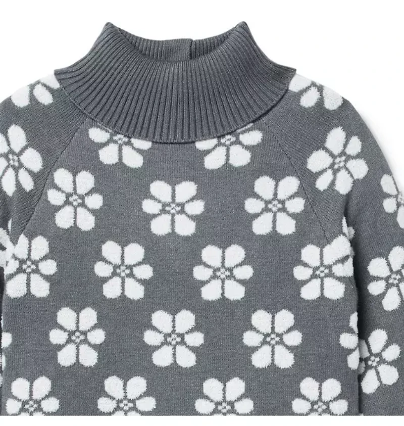 Floral Sweater Dress