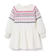Fair Isle Sweater Dress