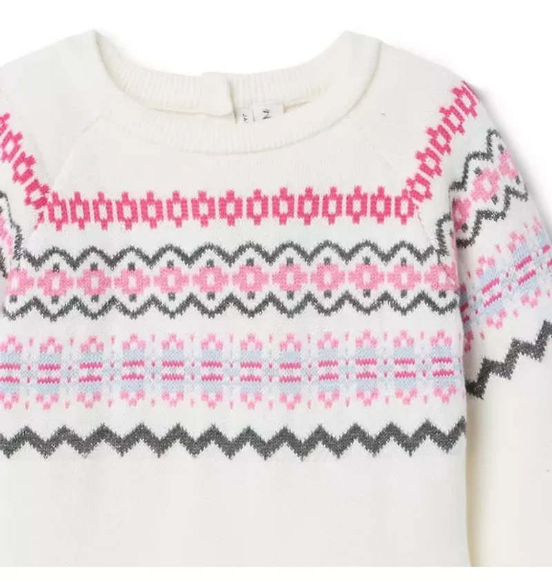 Fair Isle Sweater Dress