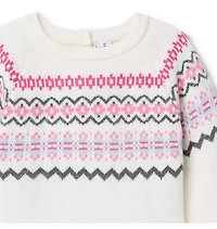 Fair Isle Sweater Dress