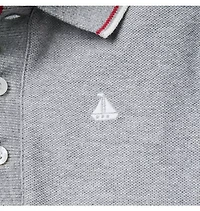 Embroidered Sailboat Pique Polo